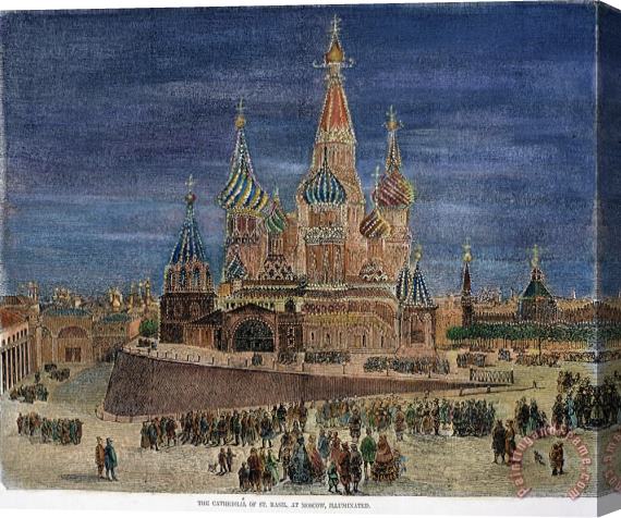 Others St. Basils Cathedral Stretched Canvas Painting / Canvas Art