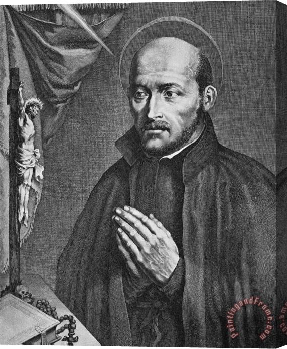 Others St. Ignatius Loyola Stretched Canvas Painting / Canvas Art