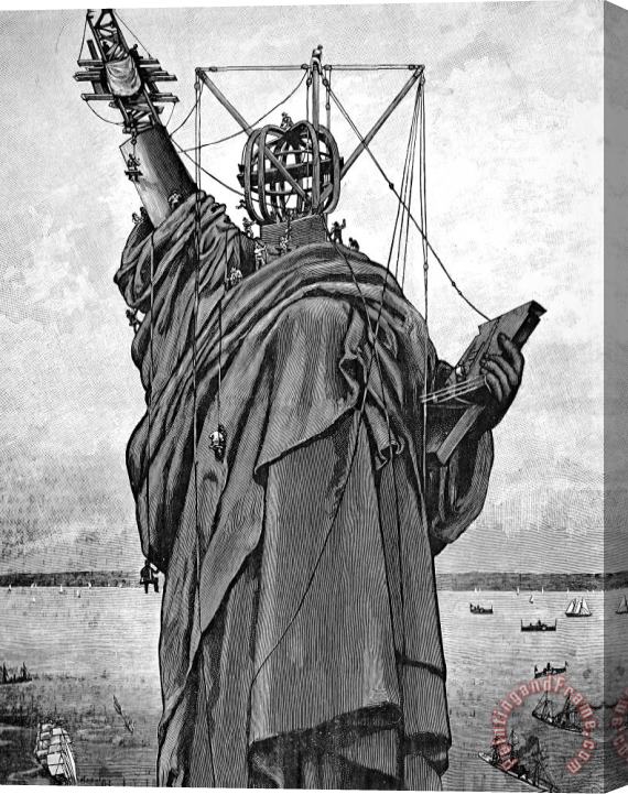 Others Statue Of Liberty, 1886 Stretched Canvas Painting / Canvas Art