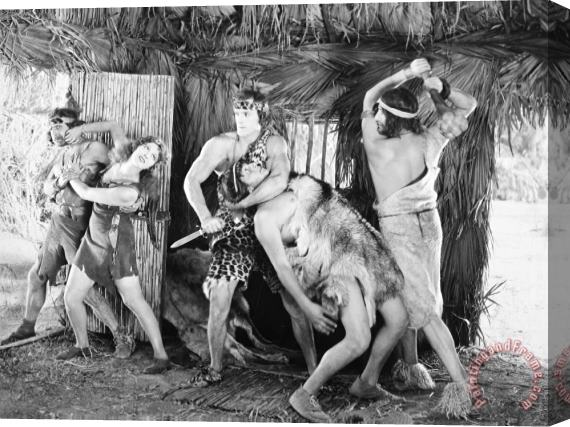 Others Tarzan The Mighty, 1928 Stretched Canvas Painting / Canvas Art