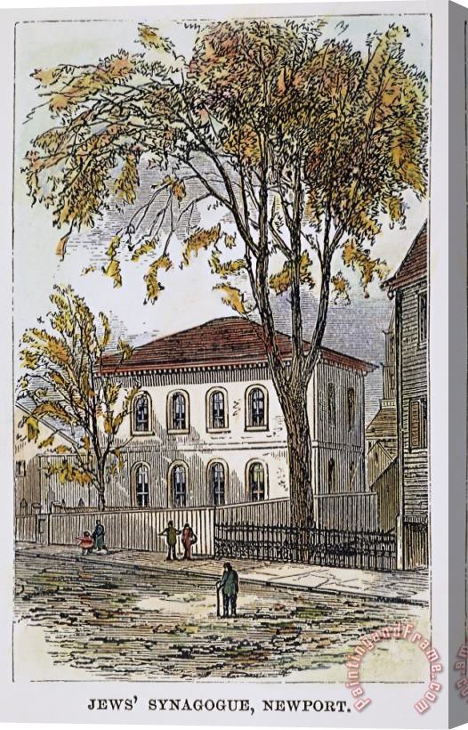 Others Touro Synagogue, 1762 Stretched Canvas Print / Canvas Art