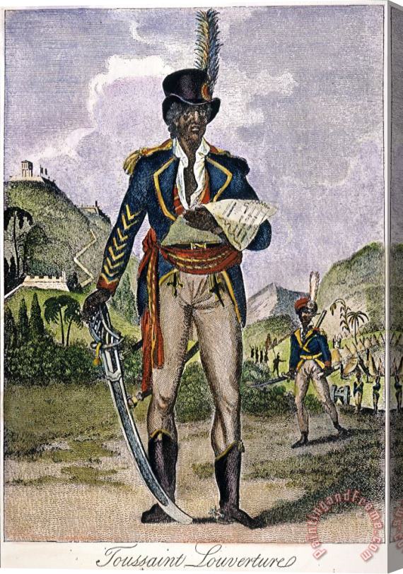 Others Toussaint Louverture Stretched Canvas Print / Canvas Art