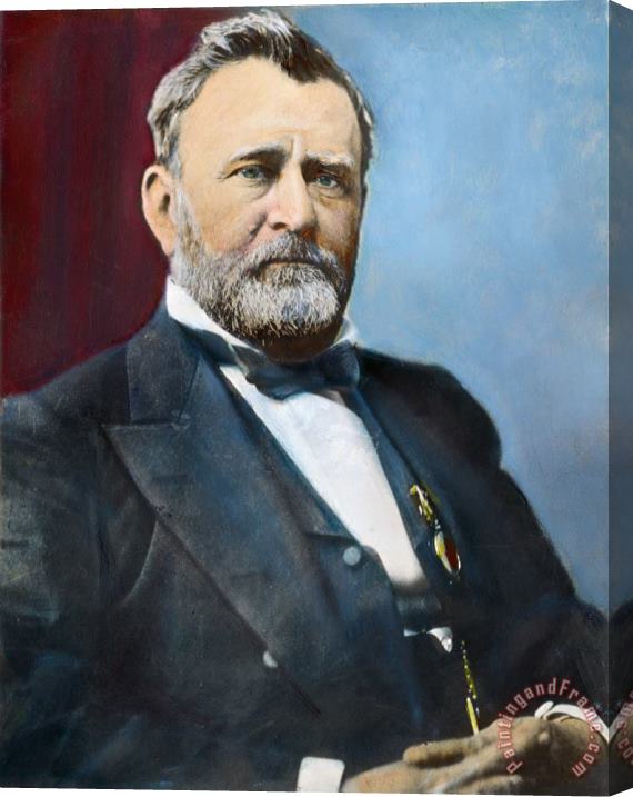 Others Ulysses S. Grant Stretched Canvas Print / Canvas Art