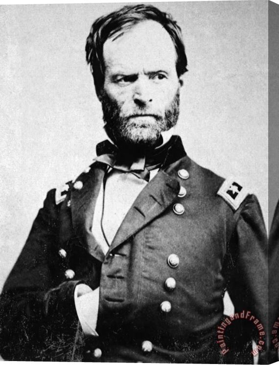 Others William Tecumseh Sherman Stretched Canvas Painting / Canvas Art