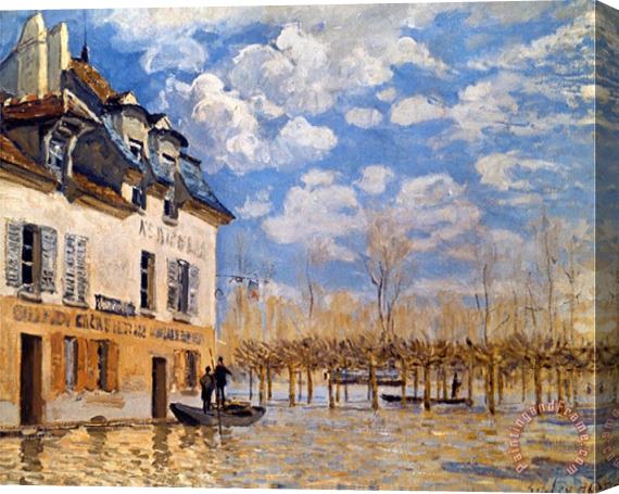 Pablo Picasso Alfred Sisley Sisley Flood 1876 Stretched Canvas Print / Canvas Art