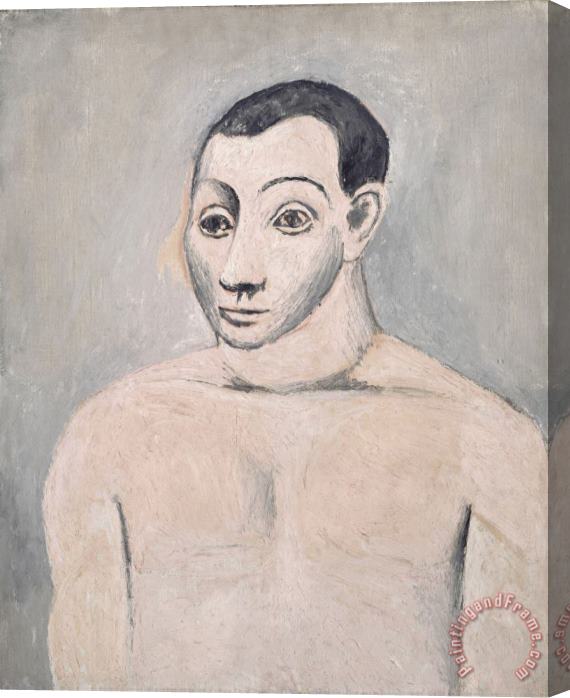 Pablo Picasso Autoportrait (self Portrait) Stretched Canvas Print / Canvas Art