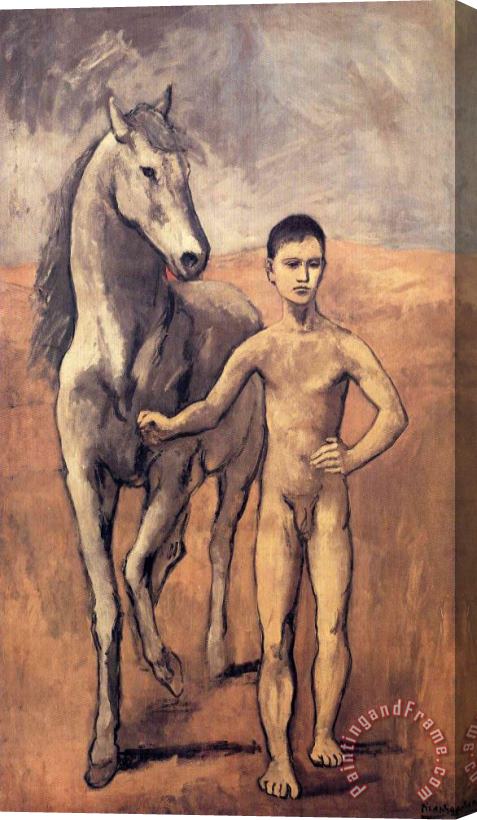 Pablo Picasso Boy Leading a Horse 1906 Stretched Canvas Print / Canvas Art