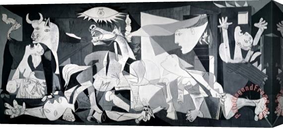 Pablo Picasso Guernica Stretched Canvas Painting / Canvas Art