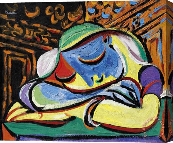 Pablo Picasso Jeune Fille Endormie, 1935 Stretched Canvas Print / Canvas Art