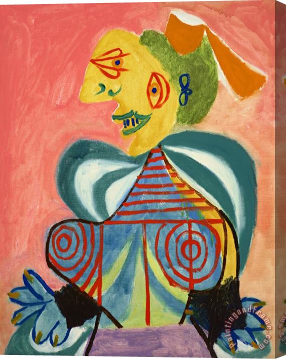 Pablo Picasso L'arlesienne (lee Miller) Stretched Canvas Print / Canvas Art