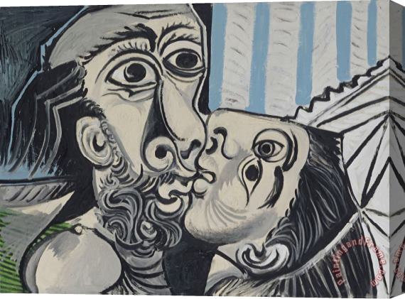 Pablo Picasso Le Baiser (the Kiss) Stretched Canvas Print / Canvas Art