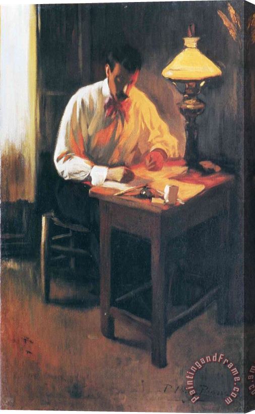 Pablo Picasso Portrait of Josep Cardona 1899 Stretched Canvas Print / Canvas Art