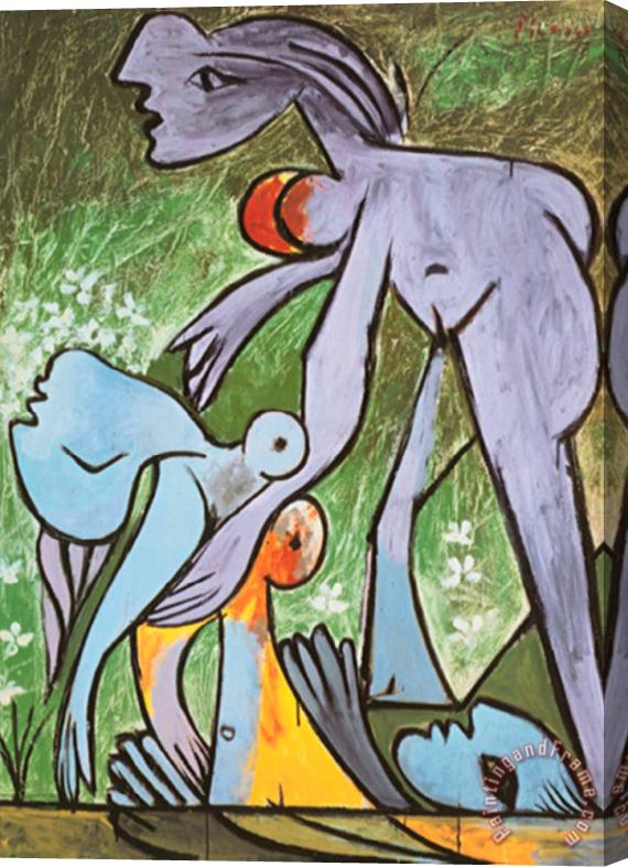 Pablo Picasso Rettung Einer Ertrinkenden Stretched Canvas Print / Canvas Art