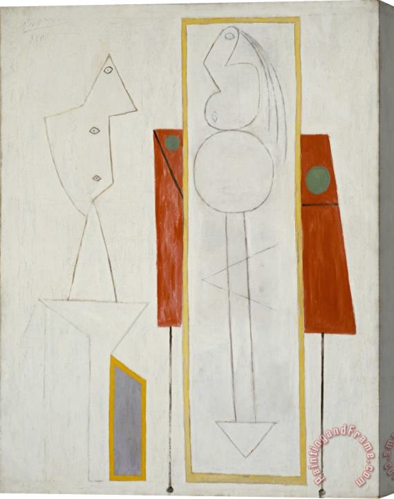 Pablo Picasso The Studio (l'atelier) Stretched Canvas Painting / Canvas Art