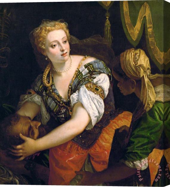 Paolo Caliari Veronese Judith with The Head of Holofernes Stretched Canvas Painting / Canvas Art
