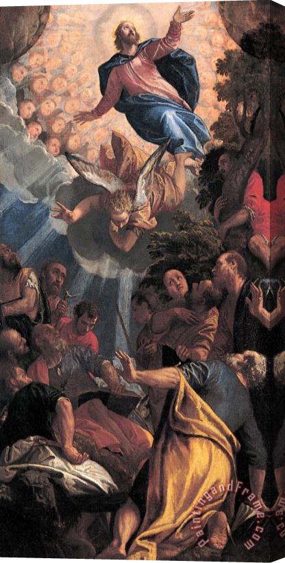 Paolo Caliari Veronese The Ascension Stretched Canvas Print / Canvas Art