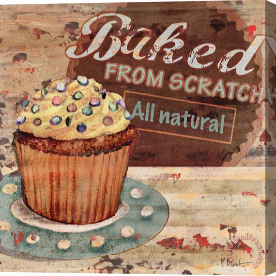 Paul Brent Baking Sign II Stretched Canvas Print / Canvas Art