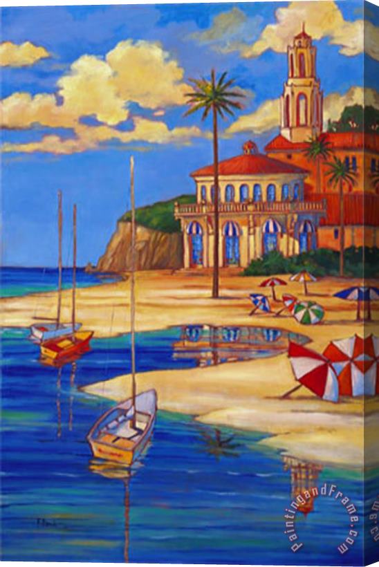 Paul Brent Beach Club II Stretched Canvas Painting / Canvas Art