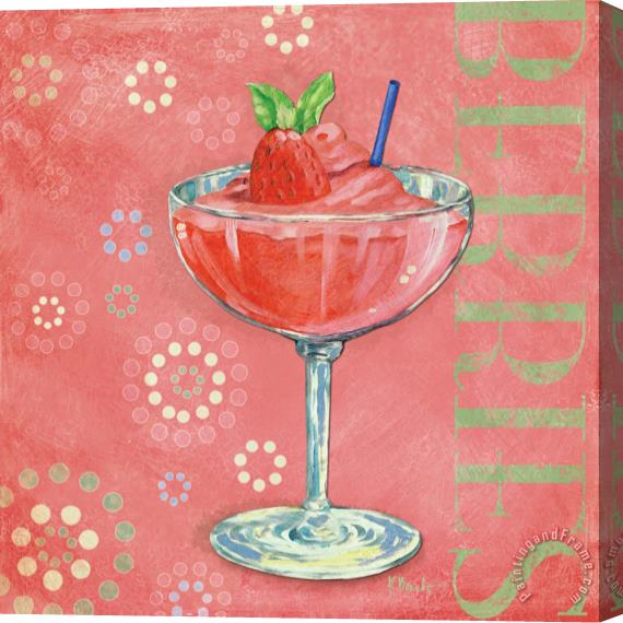 Paul Brent Calypso Cocktails I Stretched Canvas Painting / Canvas Art