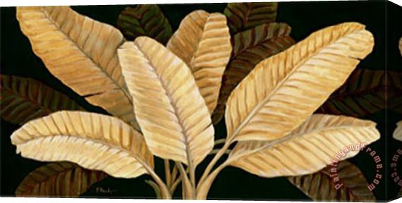 Paul Brent Calypso Leaves I Stretched Canvas Print / Canvas Art