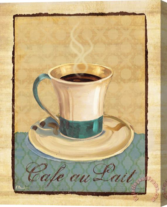 Paul Brent Coffee Club III Stretched Canvas Painting / Canvas Art