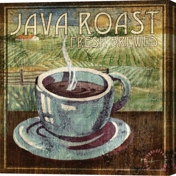 Paul Brent Java Roast Stretched Canvas Painting / Canvas Art