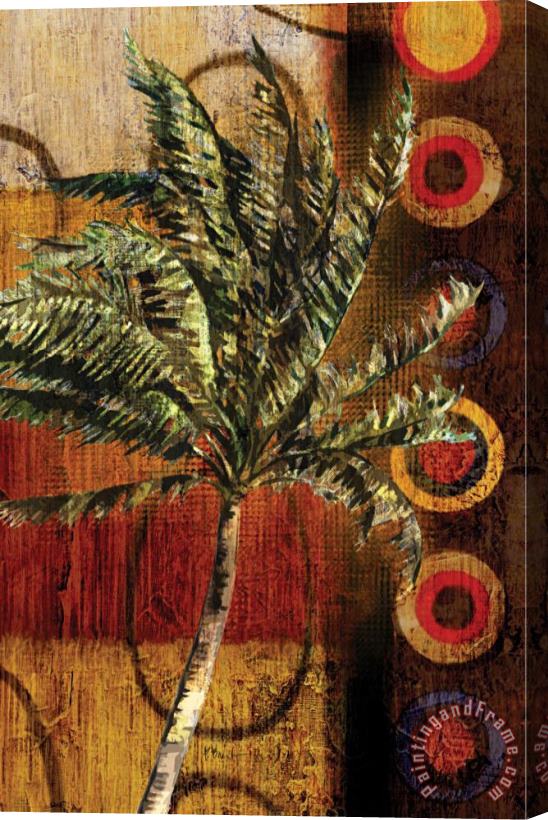 Paul Brent Modern Palm I Stretched Canvas Print / Canvas Art
