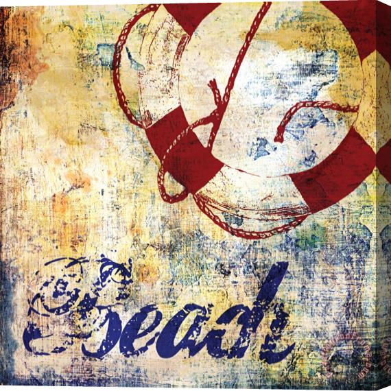 Paul Brent Nautical Motif II Stretched Canvas Painting / Canvas Art