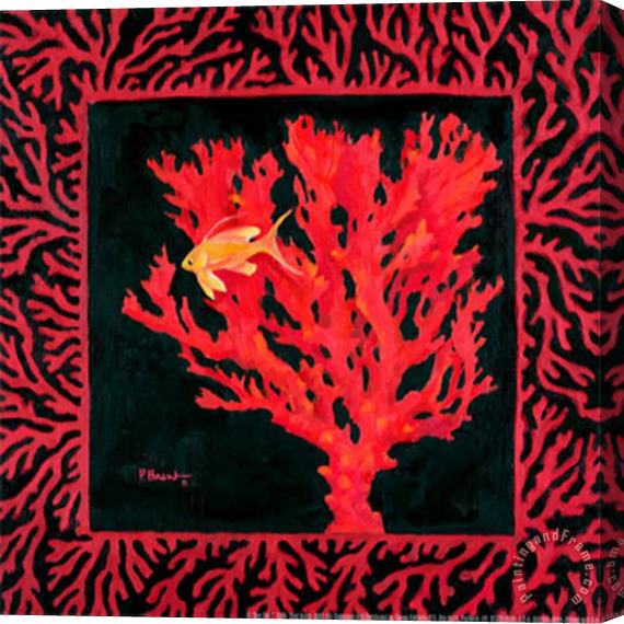 Paul Brent Sea Fan I Stretched Canvas Painting / Canvas Art