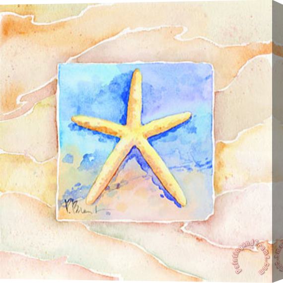 Paul Brent Starfish Stretched Canvas Print / Canvas Art