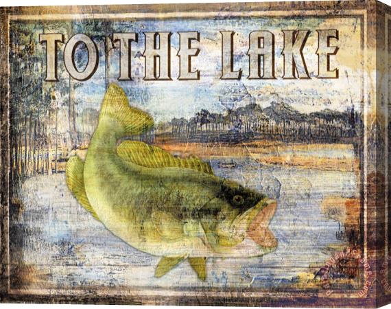 Paul Brent To The Lake Stretched Canvas Painting / Canvas Art