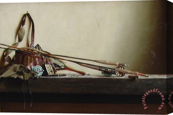 Paul Brown Stuart's Rods Stretched Canvas Print / Canvas Art