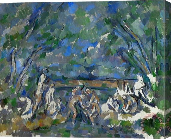 Paul Cezanne Bathers 1902 1906 Stretched Canvas Print / Canvas Art