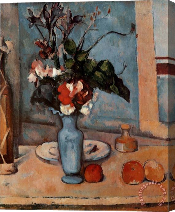 Paul Cezanne Blue Vase Stretched Canvas Print / Canvas Art