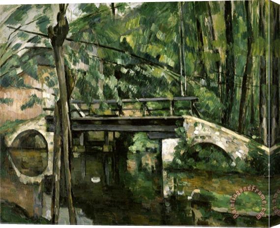Paul Cezanne Bridge in Maincy C 1879 Stretched Canvas Painting / Canvas Art