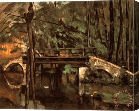 Paul Cezanne Bridge of Maincy Melun Stretched Canvas Print / Canvas Art