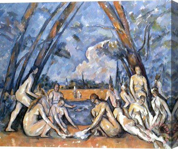 Paul Cezanne Cezanne Baigneuses 1905 Stretched Canvas Painting / Canvas Art