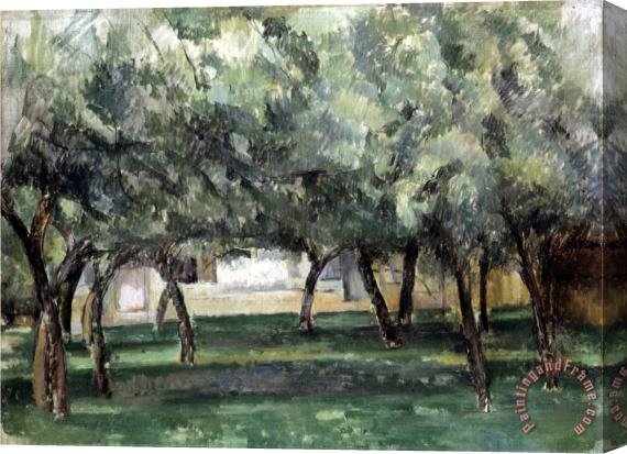 Paul Cezanne Cezanne Le Clos Normand Stretched Canvas Print / Canvas Art