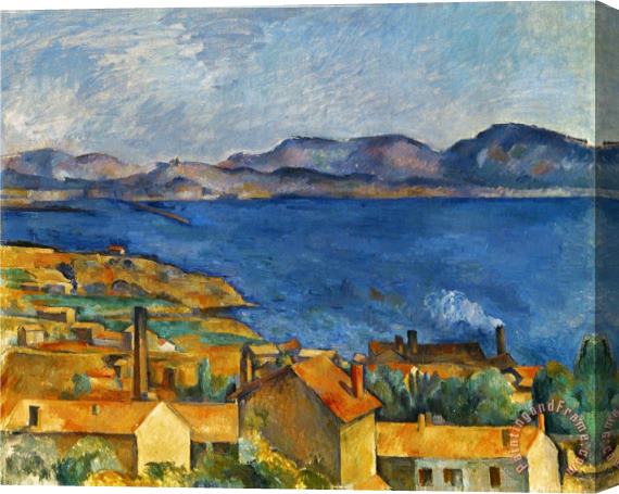 Paul Cezanne Cezanne Marseilles 1886 90 Stretched Canvas Painting / Canvas Art