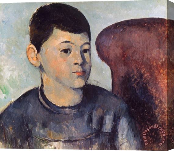 Paul Cezanne Cezanne Portrait of Son Stretched Canvas Print / Canvas Art