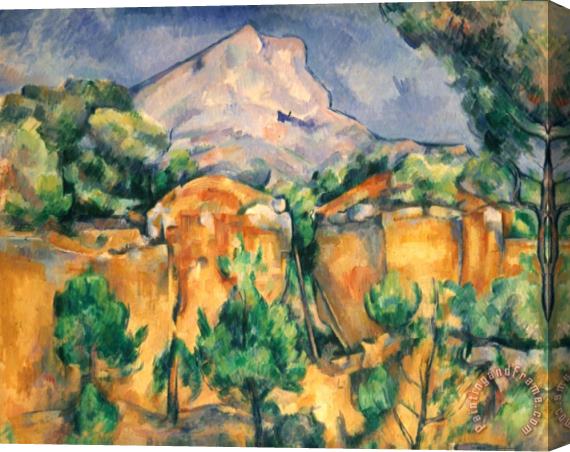 Paul Cezanne Cezanne Sainte Victoire Stretched Canvas Print / Canvas Art