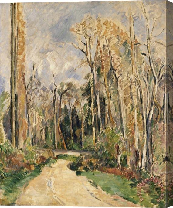 Paul Cezanne Chimney at The Entrance to The Forest Stretched Canvas Painting / Canvas Art