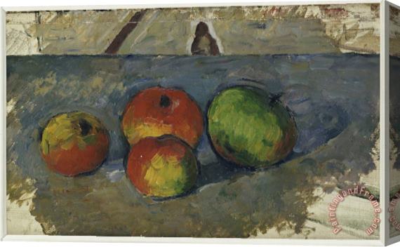 Paul Cezanne Four Apples C 1879 82 Stretched Canvas Painting / Canvas Art