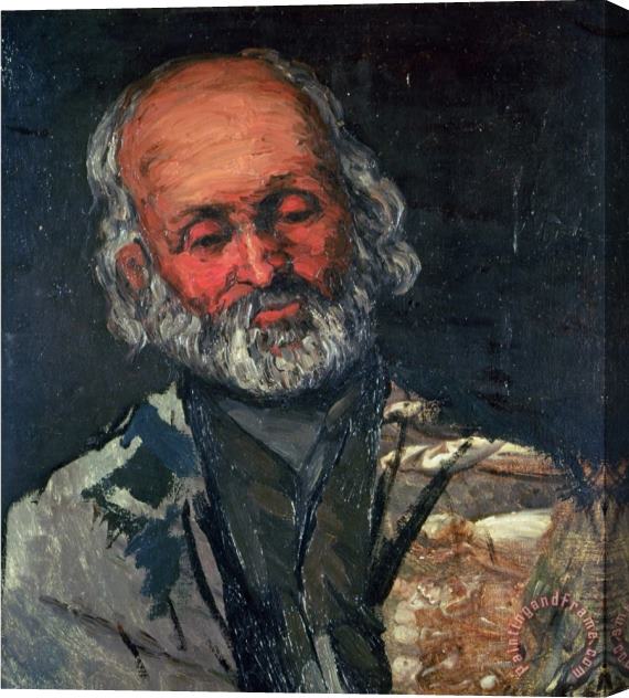 Paul Cezanne Head of an Old Man C 1866 Stretched Canvas Print / Canvas Art