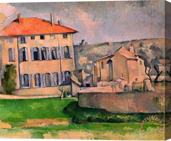 Paul Cezanne Jas De Bouffan 1885 87 Stretched Canvas Painting / Canvas Art