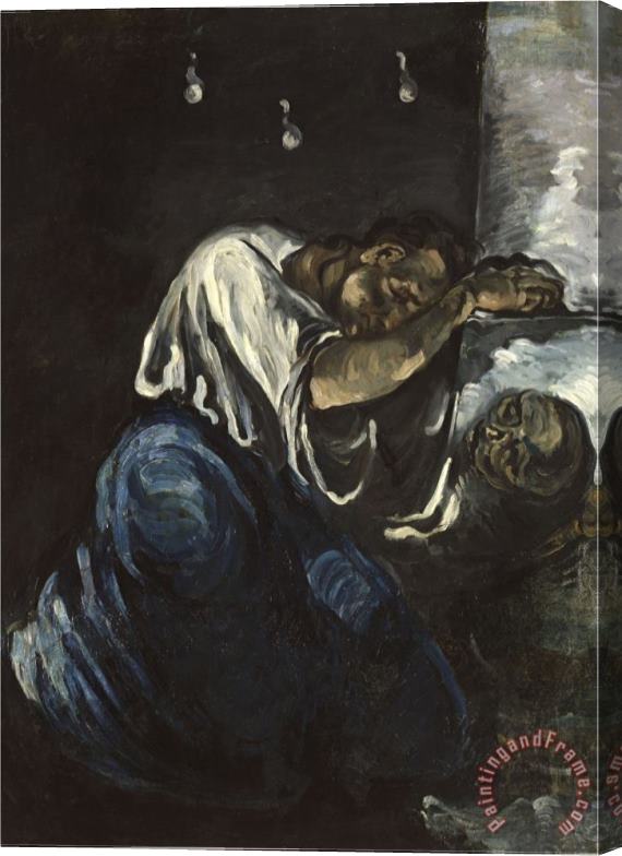 Paul Cezanne La Madelaine C 1868 Stretched Canvas Painting / Canvas Art