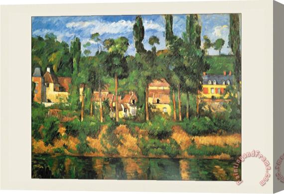 Paul Cezanne Le Chateau De Medan Stretched Canvas Painting / Canvas Art