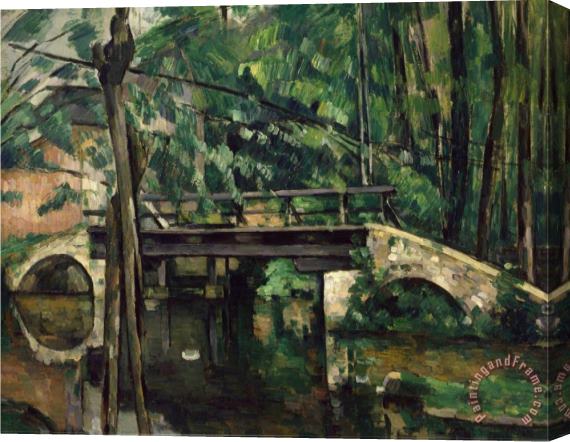 Paul Cezanne Le Pont De Maincy Pres De Melun 1879 80 Bridge of Maincy Near Melun Stretched Canvas Print / Canvas Art