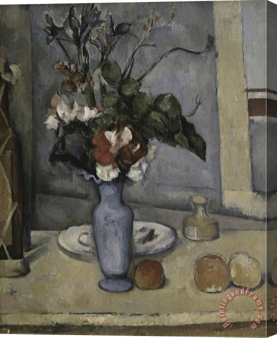 Paul Cezanne Le Vase Bleu Stretched Canvas Print / Canvas Art