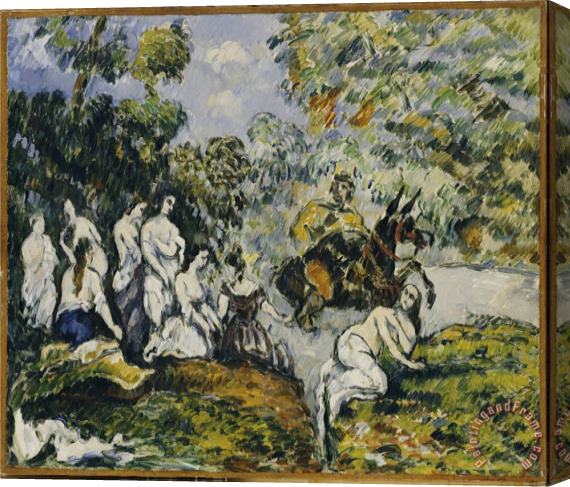 Paul Cezanne Legendary Scene C 1878 Stretched Canvas Print / Canvas Art